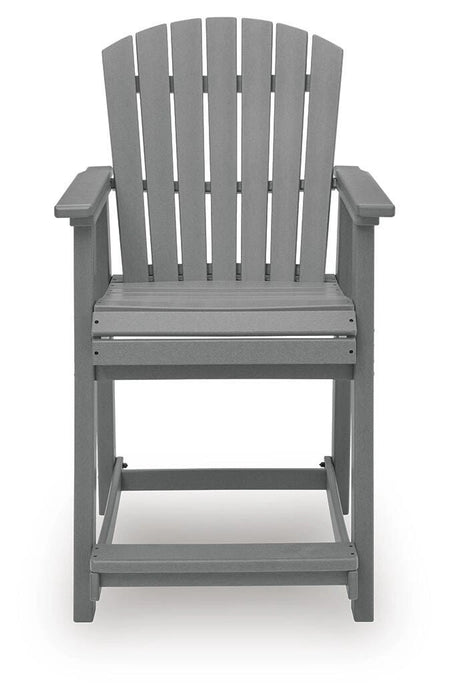 Sanctuary Beach Outdoor Counter Height Bar Stool (Set of 2) - Levi's Discount Furniture (Vineland, NJ)