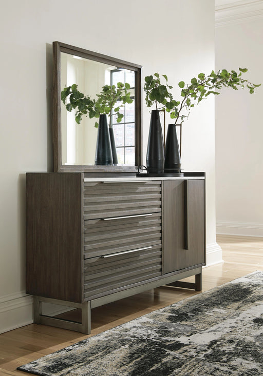 Arkenton Dresser and Mirror - Levi's Discount Furniture (Vineland, NJ)