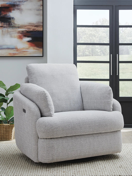 Alainmont Next-Gen Nuvella Swivel Power Recliner - Levi's Discount Furniture (Vineland, NJ)