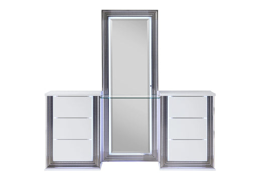Ylime Smooth White Vanity with LED