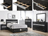 REGATA DRESSER BLACK/SILVER - Levi's Discount Furniture (Vineland, NJ)