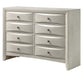 Emily 8-Drawer Dresser White - Levi's Discount Furniture (Vineland, NJ)