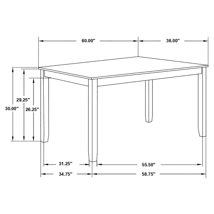 Fortress Dining Set - Levi's Discount Furniture (Vineland, NJ)