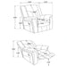 Conrad Glider Recliner - Levi's Discount Furniture (Vineland, NJ)