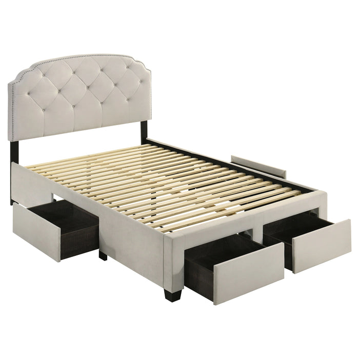 Marianna Panel Platform Storage Bed - Levi's Discount Furniture (Vineland, NJ)