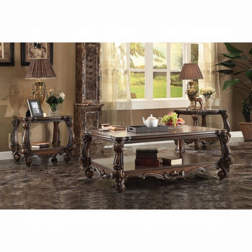 Versailles Cherry Oak Coffee Table - Levi's Discount Furniture (Vineland, NJ)