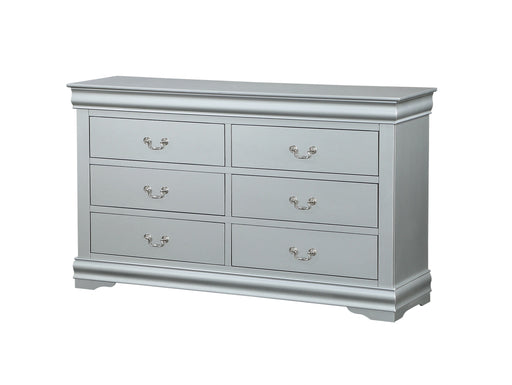Louis Philippe Platinum Dresser - Levi's Discount Furniture (Vineland, NJ)