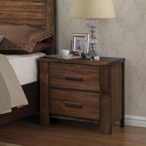 Acme Merrilee 2-Drawer Nightstand in Oak 21683 - Levi's Discount Furniture (Vineland, NJ)