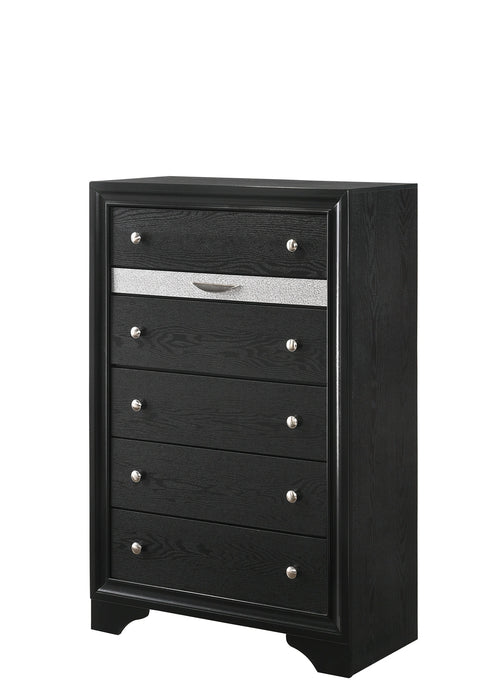 Crown Mark Regata Chest in Black image