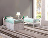 Micah White Bunk Bed & Trundle (Twin/Twin) - Levi's Discount Furniture (Vineland, NJ)