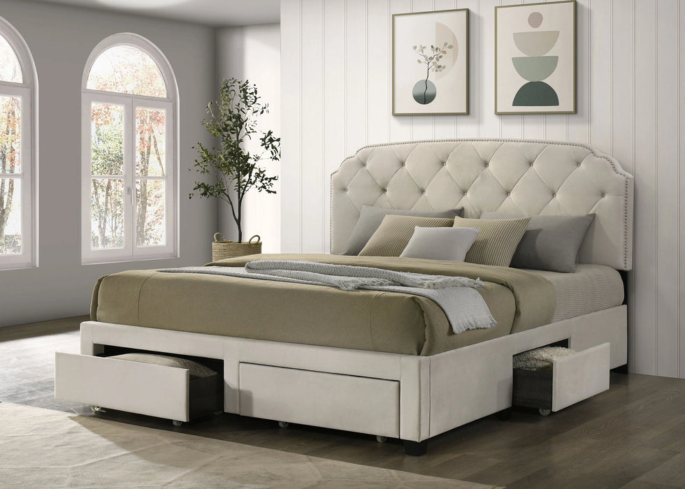 Marianna Panel Platform Storage Bed - Levi's Discount Furniture (Vineland, NJ)