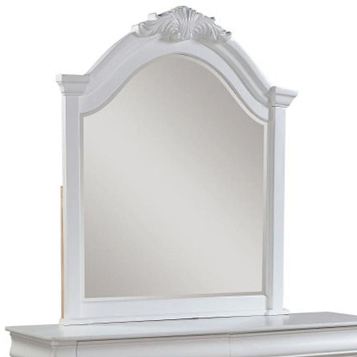 ACME Estrella Youth Dresser Mirror in White 30244 - Levi's Discount Furniture (Vineland, NJ)