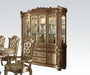 Acme Vendome Buffet and Hutch in Gold Patina 63005 - Levi's Discount Furniture (Vineland, NJ)