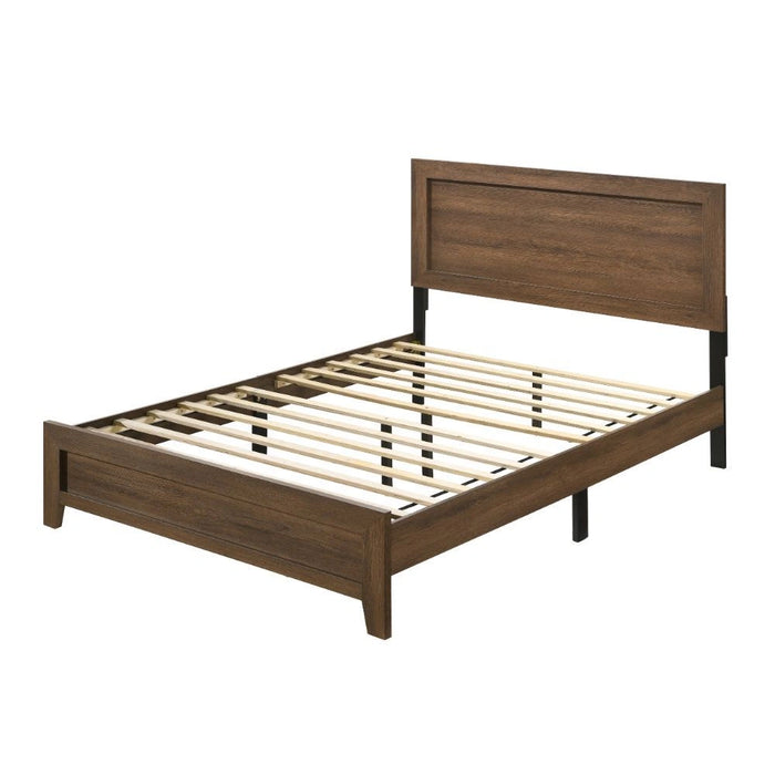 Miquell - Queen Bed - Brown, Light - 84" - Levi's Discount Furniture (Vineland, NJ)
