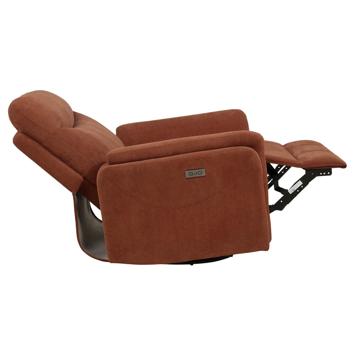 Adler Power Swivel Glider Recliner - Levi's Discount Furniture (Vineland, NJ)