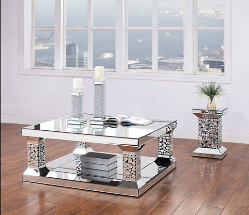 Kachina Mirrored & Faux Gems Coffee Table - Levi's Discount Furniture (Vineland, NJ)