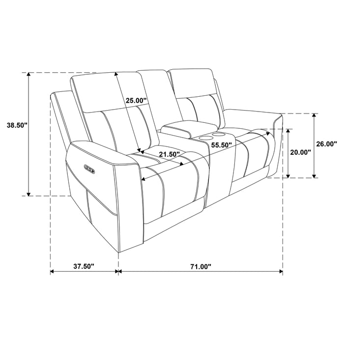 Kennett Power Reclining Sofa Set - Levi's Discount Furniture (Vineland, NJ)