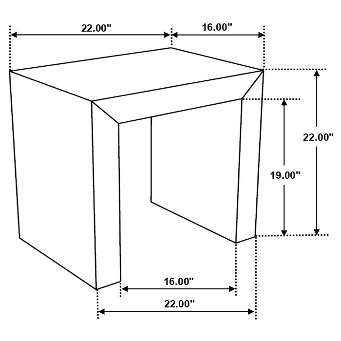Odilia End Table - Levi's Discount Furniture (Vineland, NJ)