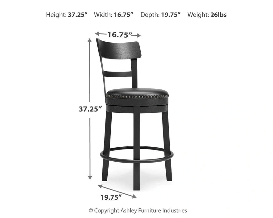 Valebeck Counter Height Bar Stool - Levi's Discount Furniture (Vineland, NJ)