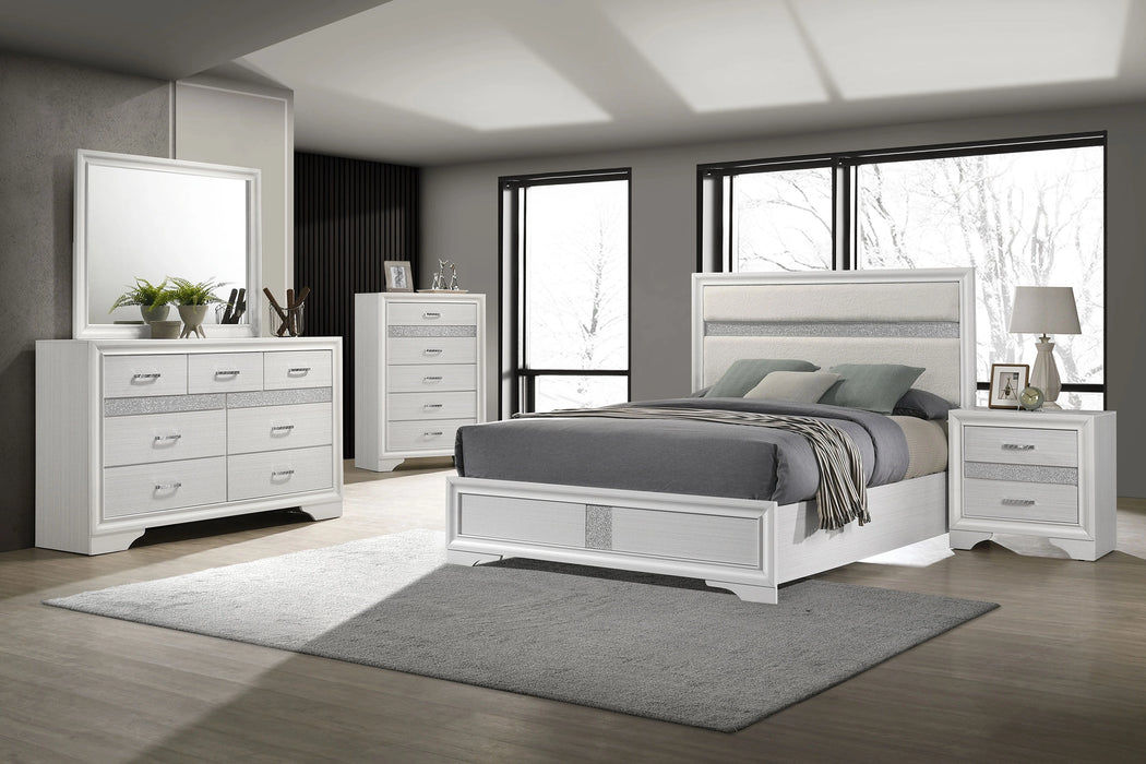 Miranda California King Bed - Levi's Discount Furniture (Vineland, NJ)