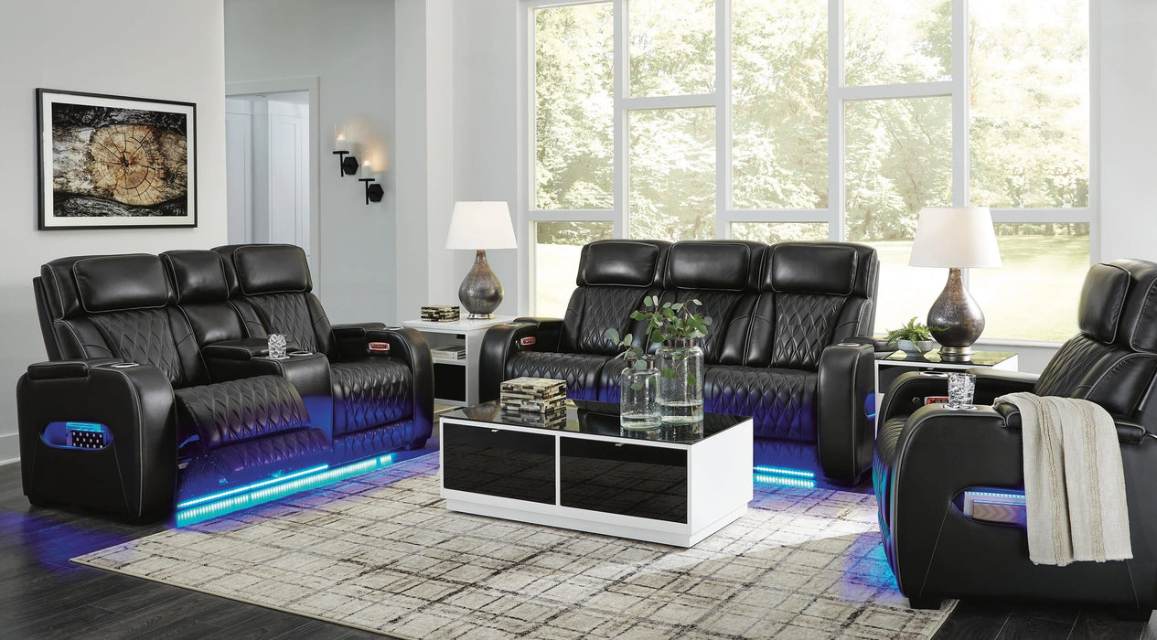 Boyington Power Reclining Sofa, Loveseat and Recliner - Levi's Discount Furniture (Vineland, NJ)