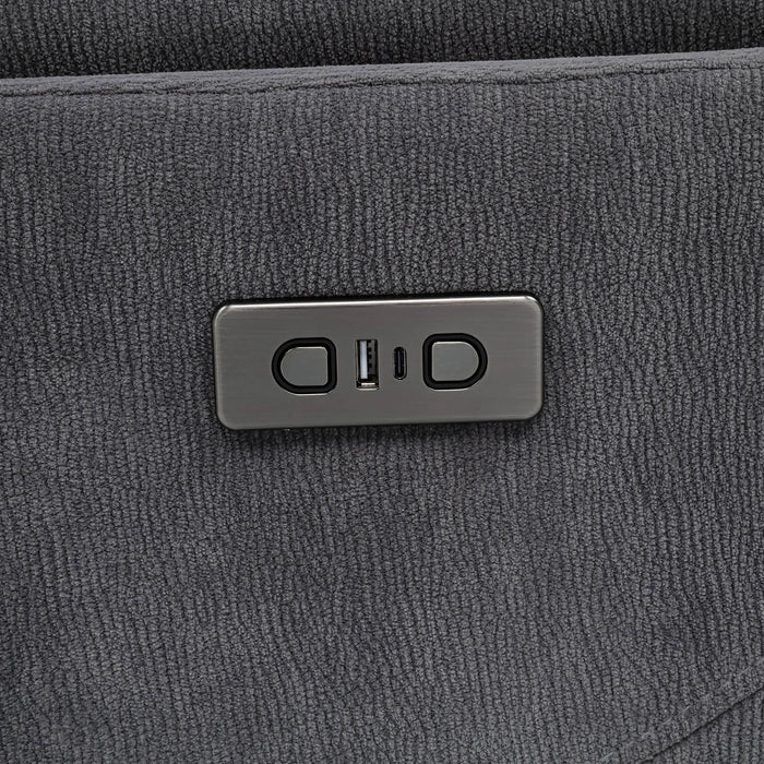 Adler Power Swivel Glider Recliner - Levi's Discount Furniture (Vineland, NJ)