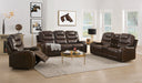 Braylon Brown PU Sofa+Loveseat (Motion) - Levi's Discount Furniture (Vineland, NJ)