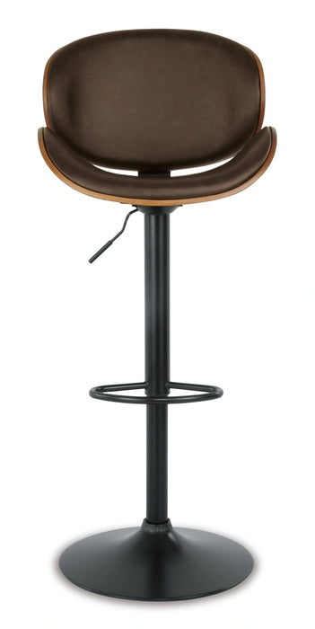 Bellatier Adjustable Height Bar Stool - Levi's Discount Furniture (Vineland, NJ)