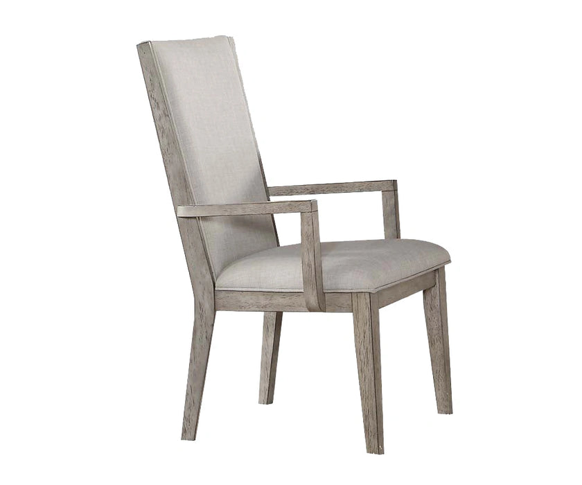Acme Rocky Arm Chair in Gray Oak (Set of 2) 72863 - Levi's Discount Furniture (Vineland, NJ)