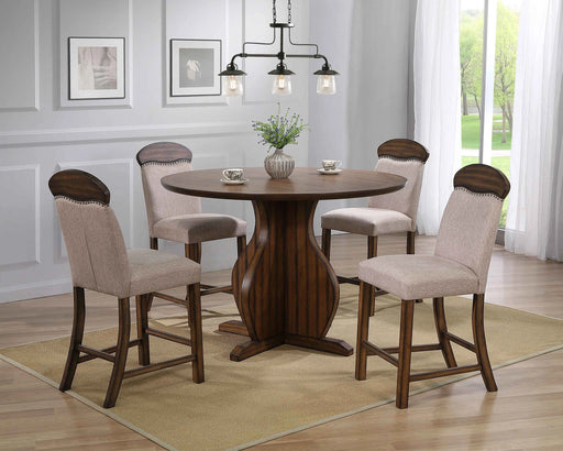 Maurice Oak Counter Height Table - Levi's Discount Furniture (Vineland, NJ)