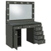 Acena Makeup Vanity Table with LED Mirror - Levi's Discount Furniture (Vineland, NJ)