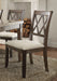 Acme Furniture Claudia Side Chair in Beige and Brown (Set of 2) 71717 - Levi's Discount Furniture (Vineland, NJ)