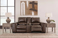 Alessandro Power Reclining Loveseat with Console - Levi's Discount Furniture (Vineland, NJ)