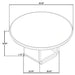Leandro Dining Set - Levi's Discount Furniture (Vineland, NJ)
