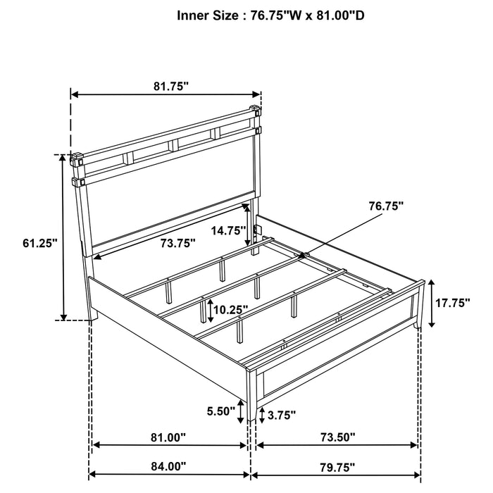 Hazlewood Panel Bed - Levi's Discount Furniture (Vineland, NJ)