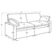 Collins Power Reclining Loveseat - Levi's Discount Furniture (Vineland, NJ)