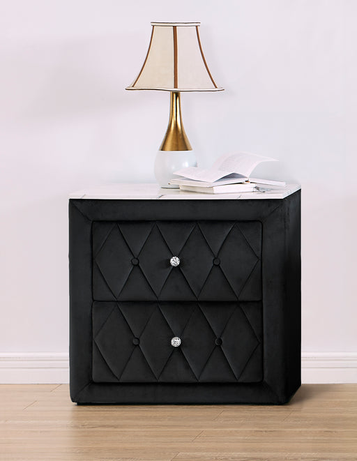 Annabelle Nightstand Black - Levi's Discount Furniture (Vineland, NJ)