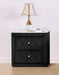 Annabelle Nightstand Black - Levi's Discount Furniture (Vineland, NJ)