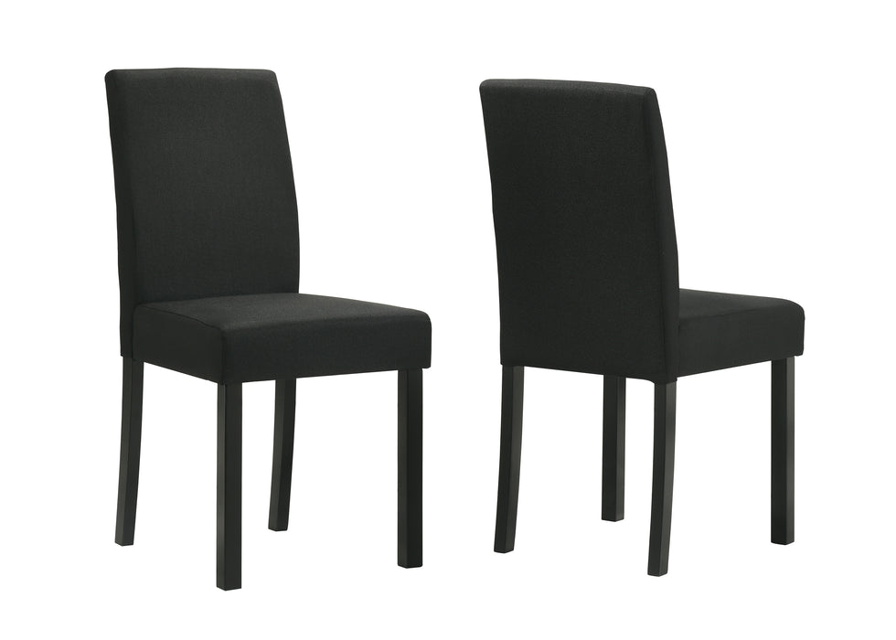 Resia Dining Chair Black - Levi's Discount Furniture (Vineland, NJ)