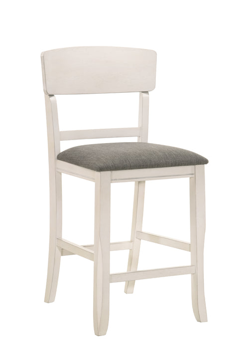 Conner Chalk Grey Counter Height Chair - Levi's Discount Furniture (Vineland, NJ)