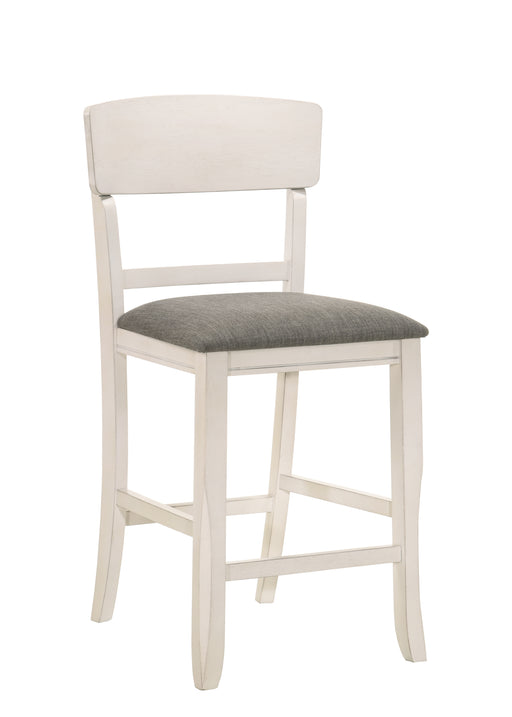 Conner Chalk Grey Counter Height Chair - Levi's Discount Furniture (Vineland, NJ)
