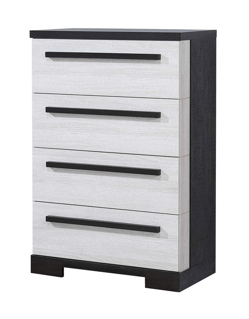 Remington Chest Chalk/Ebony - Levi's Discount Furniture (Vineland, NJ)