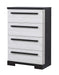 Remington Chest Chalk/Ebony - Levi's Discount Furniture (Vineland, NJ)