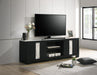Rangley Tv Stand - Black - Levi's Discount Furniture (Vineland, NJ)