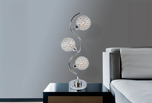 Crystal 3 Globe Table Lamp - Levi's Discount Furniture (Vineland, NJ)