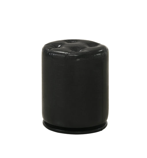 Morgan Round Swivel Stool Black - Levi's Discount Furniture (Vineland, NJ)