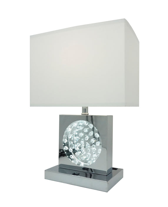 Table Lamp Chrome-Led Accent - Levi's Discount Furniture (Vineland, NJ)
