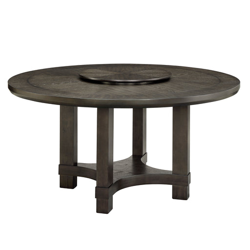 Jeffries Round Table W/Lazy Susan - Levi's Discount Furniture (Vineland, NJ)
