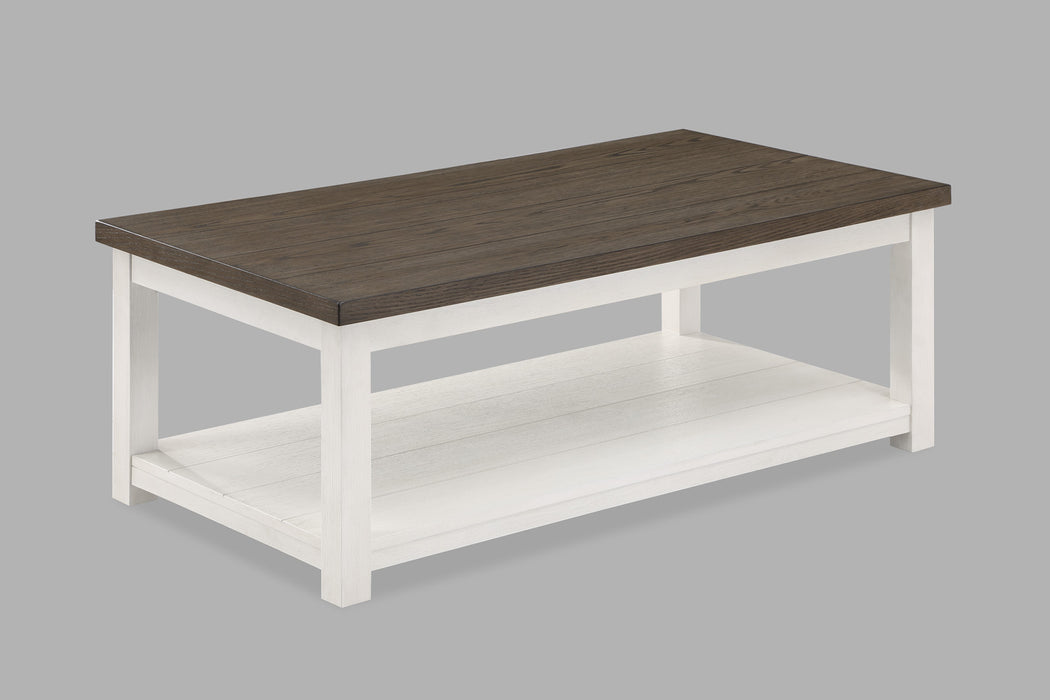 Dakota Coffee Table With Casters - Levi's Discount Furniture (Vineland, NJ)