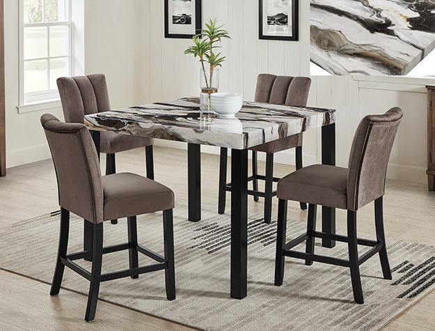 Vega Faux Marble Ct Height Table